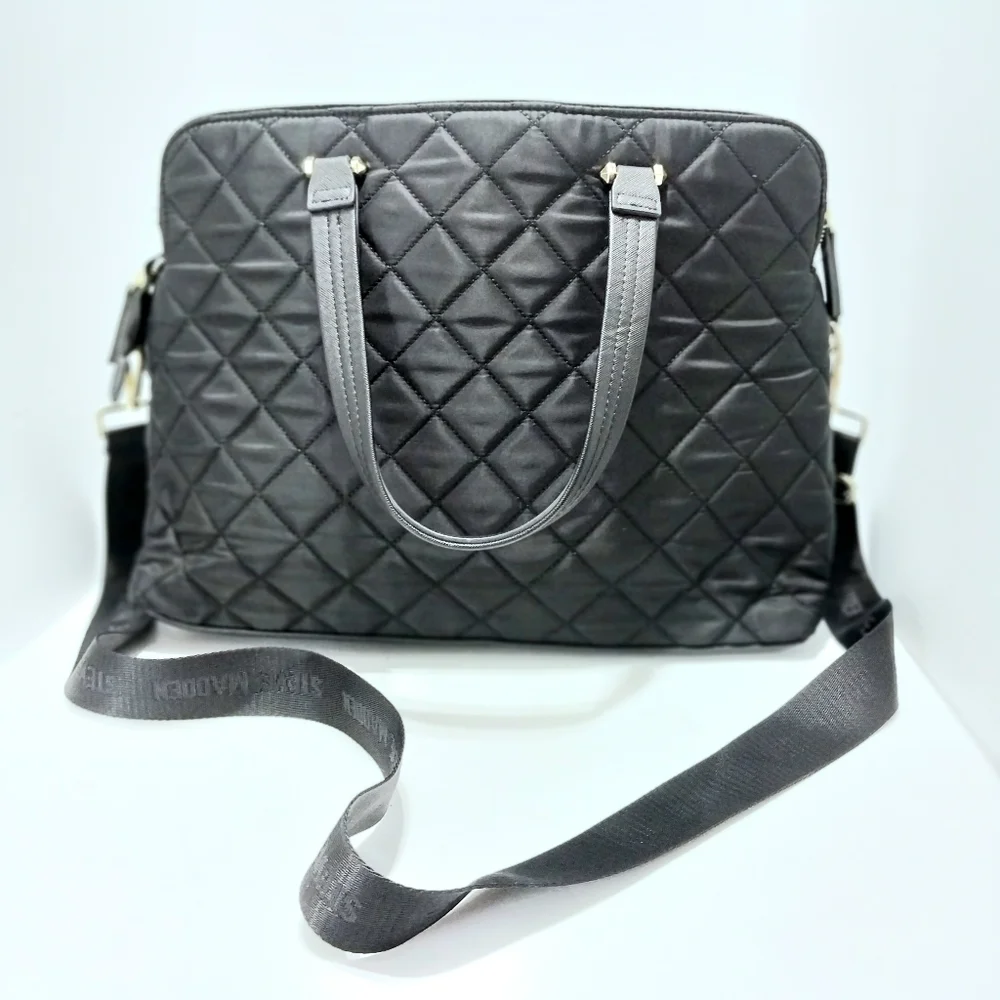 Steve Madden‎ Quilted Work Tote Bag